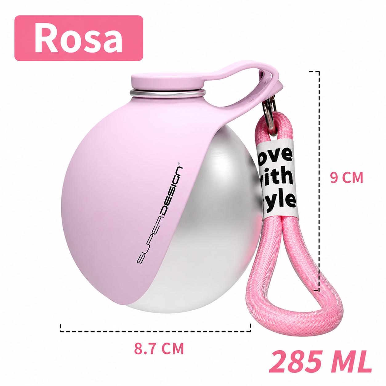 Botella Esfera Pro: Hidratación Perfecta y Bienestar en Cada Paseo 🐾