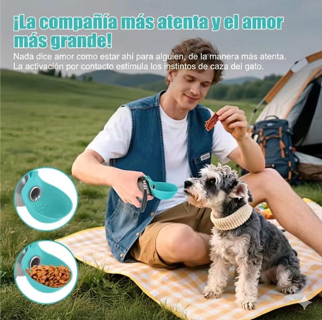 Botella Esfera Pro: Hidratación Perfecta y Bienestar en Cada Paseo 🐾