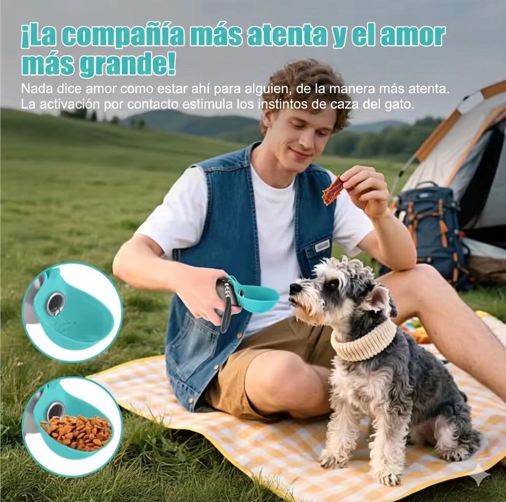 Botella Esfera Pro: Hidratación Perfecta y Bienestar en Cada Paseo 🐾