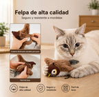Juguete para gatos pajaro volador