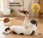 Juguete para gatos pajaro volador