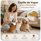 Cepillo de vapor para mascotas