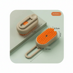 Cepillo Steamy-Pet™ 3-en-1: La Revolución en Higiene y Bienestar para tu Perro y Gato | ¡Adiós al Pelo Suelto y al Estrés!